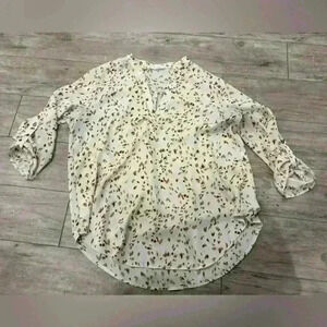 Lush cream blouse size medium